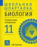 Биология 11 класс Справочные материалы Серия: Школьная шпаргалка инфо 88n.